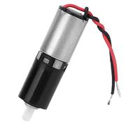 Aramox Mini Moteur à Engrenages en Métal de 6 Mm, 3 V, Couple élevé, Faible Bruit, Moteur de Réduction de 46 à 6420 Tr/min pour la Fabrication de Modèles Robotiques et les Projets de Contrôle de