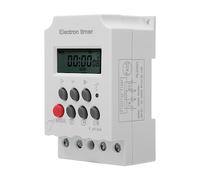 Aramox Mini Taille des Interrupteurs de Minuterie électronique avec Une Batterie au Lithium à Long Terme pour la Gestion de la Production Industrielle