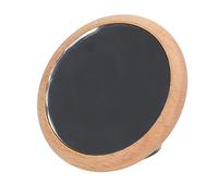 Aramox Miroir à Take/Attempt de café, Miroir d'observation de café en Verre d'acier Inoxydable de Hêtre, Vue Magnétique Rotative à 360 Degrés de 74 Mm pour Porte-filtre sans Fond, Utilisation à