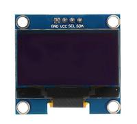 Aramox Module d'affichage OLED de 1,3 Pouces Écran OLED I2C SH1106 128x64 Texte Blanc Auto-éclairage Faible Puissance Réponse Rapide pour Lecteur MP3 Appareil de santé Intelligent