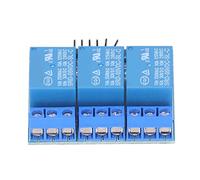 Aramox Module de Relais à 3 Canaux Carte de Relais Optocoupleur Isolée Niveau Haut et Bas AC 0 à DC 0 à 30 V 0 à 7 A pour les Projets de Contrôle et de Commutation d'automatisation MCU (5 V
