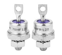 Aramox Module Redresseur à Diode de Redressement à Montage sur Goujon 70A 5 Paires de polarité Avant et Arrière pour le Chargement de la Batterie, Convertisseur de Commande de Moteur, Soudeur