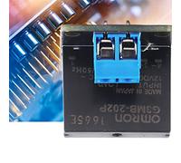 Aramox Module SSR à 1 Canal, Sortie de Relais Solide à Solid à Haute sensibilité Sortie 250VAC 2A avec Mode de Déclenchement, capacité Anti-interférences pour les Performances Stables, Facile à (12V)