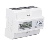 Aramox Montage d'énergie électronique à 3 Phases à 3 Phases Multiples, Grand écran LCD, Support de Rail DIN avec Télécommande, Idéal pour la de l'énergie Industrielle