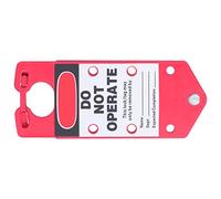 Aramox Moraillon de Verrouillage, Alliage d'aluminium, étiquette d'écriture Répétable Avancée, Conception Contrôlée par Points pour l'énergie Nucléaire Industrielle de l'énergie Pétrolière et