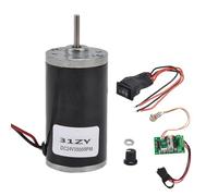 Aramox Moteur à Aimant Permanent CC, Moteur CW CCW à Faible Bruit avec Bobine de Cuivre Pur 6 V à 24 V Haute Vitesse à Torsion élevée pour les Projets de Loisirs de Robotique de Générateur de