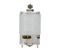 Aramox Moteur CC 12 V 16,8 V 21 25, Petit Corps, Haute Puissance, Faible Bruit, Engrenage à Deux Vitesses, 12 Dents, avec Moment de Force élevé, pour Accessoires de Perceuse (21V)