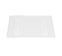 Aramox Moule en Silicone pour Plateau de Bureau, Moule en Résine époxy de Silicone Blanc, de Support de Bureau à Dégagement Facile pour la Décoration de à Domicile, pour la Pâtisserie et le Moulage