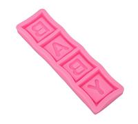 Aramox Moule Fondant de Lettre de Silicone, Créer des Friandises à Thème sans Effort avec Ce Moule Polyvalent pour les Fêtes à Thème Occasions Spéciales