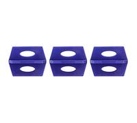 Aramox Niveleur de Carrelage PP Système de Nivellement de Carrelage 200 Pièces pour Espaces de 3 Mm Bleu Outil d'installation de Mural et de Sol pour en Céramique Pavage en Pierre DIY Constructeurs