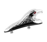 Aramox Ornement de Garde-Boue pour Décoration Universelle de Garde-Boue Avant de Moto Statue de Tête d'aigle