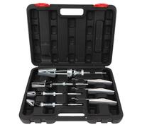 Aramox Outil d'affûtage de Cylindre de Moteur 7 Pièces Kit d'outils d'affûtage de Cylindre Réglable de 3/4 à 7 Pouces avec des Pierres à Grain 220 pour Obtenir Alésage