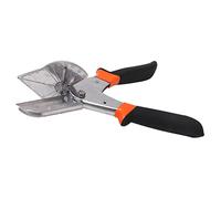 Aramox Outil de Coupe à Mitre de Cisaillement d'angle, Ciseaux à Lame Réglables en Acier Inoxydable avec 10 Lames pour la Coupe en PVC en Bois Doux, Idéal pour l'artisanat et la Moulure