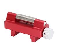 Aramox Outil de Guidage d'affûtage, Support d'affûtage de Pierre à Aiguiser en Alliage 'aluminium avec Rouleau Large et Angle Réglable pour les Avions à Ciseaux, Utilisation 'affûtage du Bois