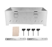 Aramox Outil de Presse à Viande, Moule de Fabricant de Galettes en Acier Inoxydable avec Plusieurs Conceptions, Utilisation à Domicile et Commerciale, Léger et Robuste, Kit pour Former (5KG)