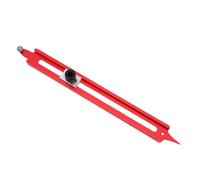 Aramox Outil de Traçage de Contour Précis, Outil de Marquage en Aluminium avec Porte-crayon Réglable pour un Montage Précis des Carreaux et une Coupe du stratifié