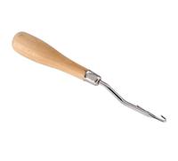 Aramox Outil de Verrouillage au Crochet, Manche en Bois avec Tige en Métal pour la Fabrication de Tapis, Extensions de Cheveux et Projets de Tressage