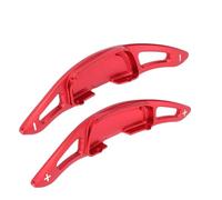 Aramox Paddle Shifter Extension Couverture pour 3 Axela 6 Atenza CX-3 CX-5 CX-9 MX-5 - CNC usiné en Alliage D'aluminium Mise à Niveau (rouge)