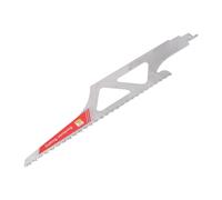 Aramox Palette de Scie Alternative, Scie d'élagage en Acier Inoxydable de 11,89 Pouces avec Dents Coudées pour les Bûches de Bois Humides et la Coupe de Tuyaux en PVC, la Conception 6TPI Réduit les