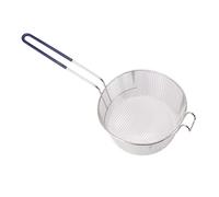 Aramox Panier à Friture, Panier à Frire en Acier Inoxydable avec Longue Poignée et Bords Lisses pour la Cuisson des Pépites de Poisson et de Poulet (#1)