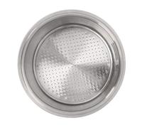 Aramox Panier de Filtre à café en Acier Inoxydable de 51 Mm, Passoire à café Poreuse Non Pressurisée à Paroi Simple Pouvant Contenir 10 G de Poudre pour 4 Tasses pour Machines Domestiques de 51 Mm