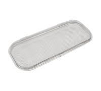 Aramox Panier en Maille pour Lave-vaisselle, Support argenté en Acier Inoxydable pour les Essentiels de Cuisine en Acier Inoxydable 304 (#11)