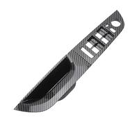 Aramox Panneau d'accoudoir de Commutateur de Fenêtre ABS PC côté Conducteur, Garniture de Poignée de Porte Intérieure 35,5 Cm, Panneau de Remplacement Résistant aux Rayures pour Série 3 E90 E91 LCI