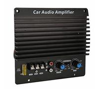 Aramox Panneau d'Amplificateur de Voiture 12V, Plaque de Caisson de Basses en Alliage d'aluminium, Amplificateur 300W 1000W Crête 4 à 8 Ohms avec Panneau de Refroidissement pour Systèmes de