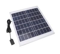 Aramox Panneau Solaire en Silicium Monocristallin Haute efficacité 20 W pour Camping en Plein Air, 1 à 5 Câbles de Connexion, Applicable pour le Chargement de Plusieurs Appareils