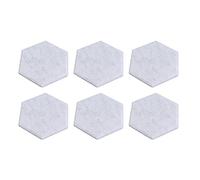 Aramox Panneaux Acoustiques, Panneaux d'insonorisation en Fibre de Polyester 12 Pièces 14x12x7 Cm avec Bord biseauté Conception Auto-adhésive pour Studio Bureau Home Cinéma Décoration Murale (Gris