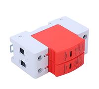 Aramox Parasurtenseur DC 2P PC Parafoudre 385 V AC 40 KA Nominal 80 KA Décharge Maximale IP20 pour Armoires de Commande de Distribution d'énergie Panneaux électriques Domestiques Utilisation en