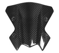 Aramox Pare-Brise de Moto, Déflecteur de Vent de Pare-Brise en Fibre de Carbone Brillant Compatible avec Z900 2020 à 2023