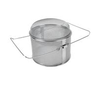 Aramox Passoire à Miel en Acier Inoxydable, Double Tamis, Filtre à Mailles Complètes, Hauteur Surélevée pour la Récolte du Miel, Tamis à Fin pour l'apiculture, Cuisine à Domicile, Petit Rucher