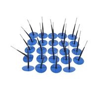 Aramox Patch de Bouchon de Pneu, 24 Pièces en Caoutchouc pour Réparation de Crevaison de Pneu sans Chambre à Air Automatique, Patch de Réparation de Bouchon de Champignon Filaire de 4,5