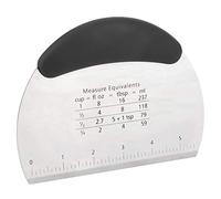 Aramox pâtisserie en Acier Inoxydable, Hachoir, échelle de Farine, Outil de Cuisson, Ustensiles de Cuisine (Black)