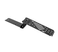 Aramox Pédale pour repose pieds gauche Repose pied pour JL 2018-2019, Aluminium, Côté passager, Noir, Motocyclette d'aventure