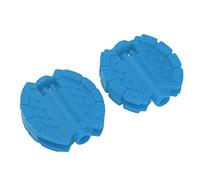 Aramox Pédales pour Enfants, 2 Pièces Pédales de Vélo pour Enfants Ensemble de Plates en Plastique pour Tricycles et Vélos, Installation Facile Poignée Antidérapante pour Les Jeunes Cyclistes (Blue)