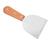 Aramox Pelle à Barbecue Pelle à Nourriture à Barbecue Plaque de Cuisson 36 Accessoires Grattoir en Acier Inoxydable Grill Cuisine Cuisson Crêpe Flipper Steak Frit Dessus Plat en Acier Inoxydable