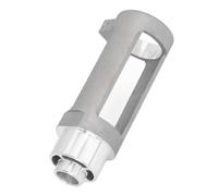 Aramox Perceuse Avec Foret Carrée Adaptateur de Foret à Trou carré, Support de Fixation de Foret en Aluminium, Outil de Travail du Bois pour Mandrins de Perçage de 38 à 43 Mm de Diamètre 19 Mm