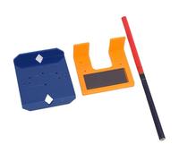 Aramox Pièce D'installation de Charnière Magnétique, Outil de Positionnement Précis de 2mm avec Matériau ABS Solide pour Porte D'armoire, Cadre en Bois et Aluminium