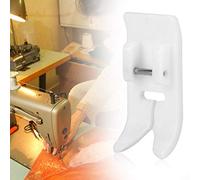 Aramox Pied-de-biche, Support en Plastique Antiadhésif, Pied de Machine à Coudre Multifonctionnel pour Machines à Pression à Tige Basse, Idéal pour les Projets de Couture et d'artisanat