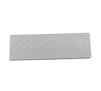 Aramox Pierre à Aiguiser Diamantée, Plaque d'affûtage de Couteaux Rectangulaire en Diamant 150 X 63 Mm, en Nid d'abeille, Résistante à l'usure, Outil de Broyeur de Couteaux Portable pour de (1200