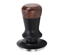 Aramox Pilon à café, Pilon en Acier Inoxydable en Bois de Noyer, à Ressort avec Pression Constante de 30 Lb et Retour Sonore, Presse à café Ergonomique pour Baristas Home Cafe (58MM)