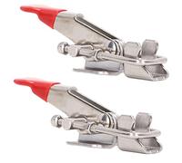 Aramox Pince à Bascule PullLatch, Kit de Loquet Réglable en Acier Inoxydable avec une capacité de 400 Lb pour le Travail du Bois et l'automobile