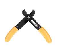Aramox Pince à Dénuder, Outil de Dénudage de Fil en Acier au Carbone avec Plage Réglable de 0,5 à 4 Mm, Poignée Antidérapante, Mini Outil de Dénudage de Coupe de Câble pour Câblage d'ordinateur et