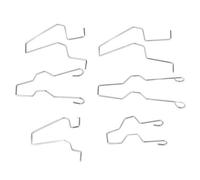 Aramox Pince à ressort de retenue d'ampoule, 6pcs phare phare Dip immergé faisceau lampe de tête de lampe de voiture pince à ressort de retenue pour H1 H4 H7