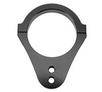 Aramox Pince de Fourche du Support D'amortisseur de Direction, CNC Aluminium Absorbant L'alliage Absorbant de 60 Mm Motorcycle Diagramme de Direction Bracket Fork, Ajustement Universel (BLACK)