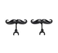 Aramox Pince de Trombone de 2pcs sur la Moustache, la Moustache en Plastique en Plastique de L'euphonium Inclut le Boîtier de Protection S'adapte à les Petits Embouchés