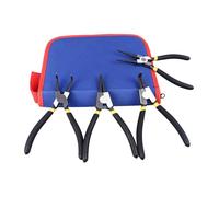 Aramox Pinces à Circlips Ensemble de 4 Pinces à Circlips Robustes avec Conception à Ressort pour Le Retrait du Verrouillage de Retenue Interne Externe et la Fabrication de Bijoux