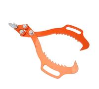 Aramox Pinces de Levage de Bûches en Acier allié, Crochet à Griffe Dentelée, Portables et Compactes pour Saisir les Travailleurs Forestiers du Bois